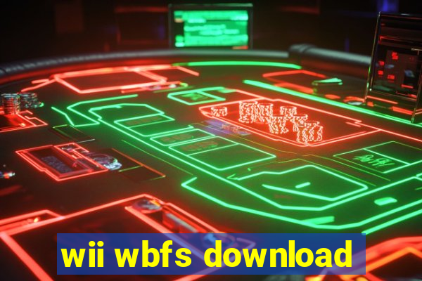 wii wbfs download